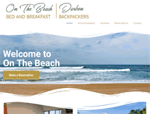 Tablet Screenshot of durbanbackpackers.com